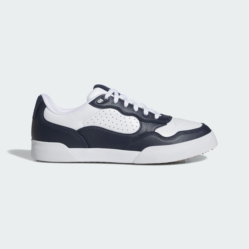 

Кроссовки Adidas Retrocross 25 Spikeless Golf Shoes, цвет Cloud White/Collegiate Navy/Gum