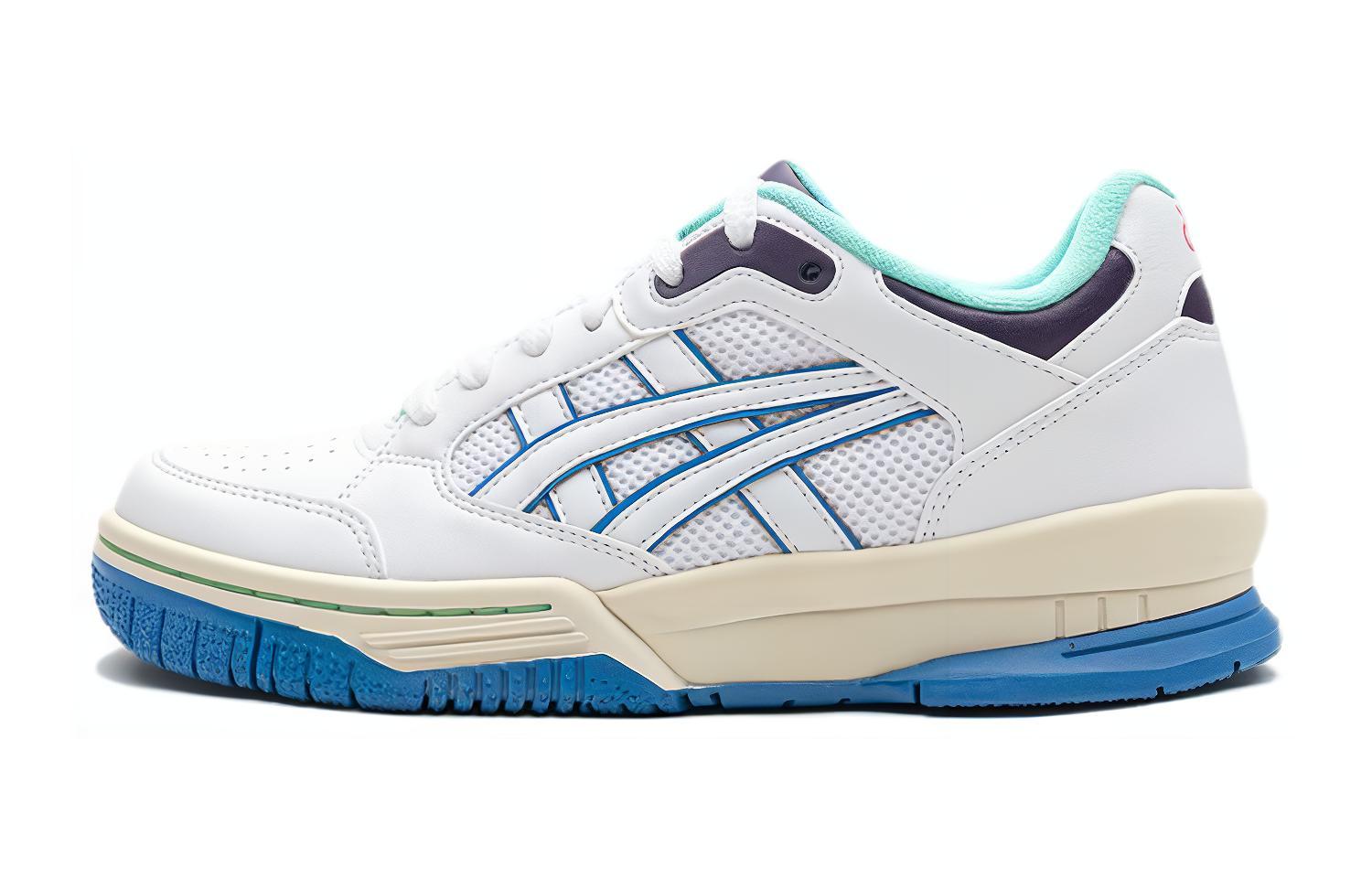 

Детские баскетбольные кроссовки Gel Spotlyte Low Top бело-голубые Asics