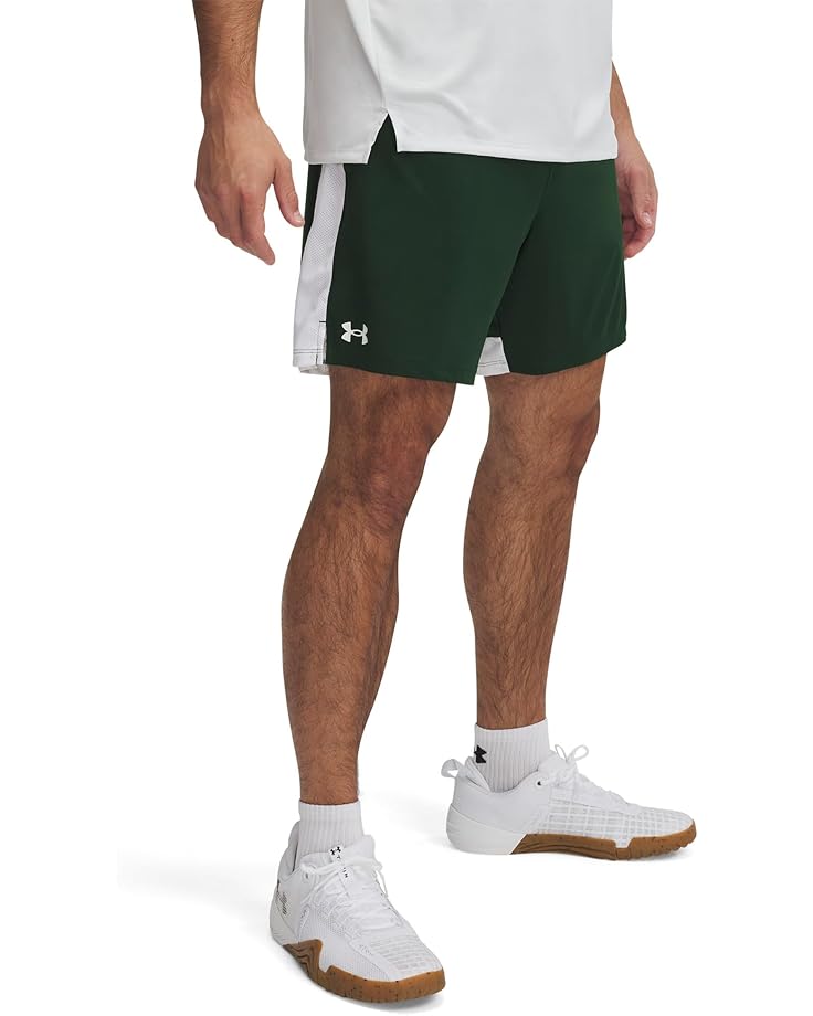 

Шорты Under Armour Tech Vent 7 Inch Shorts, цвет Forest Green/White/White
