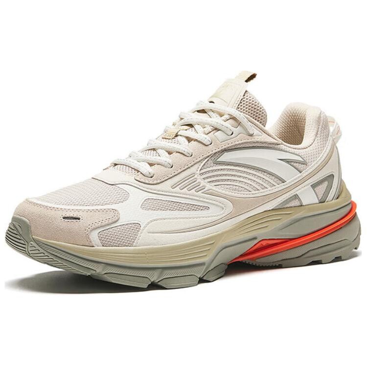 Кроссовки ANTA Lifestyle Shoes Men Low-top Ivory White, белый — фото 3