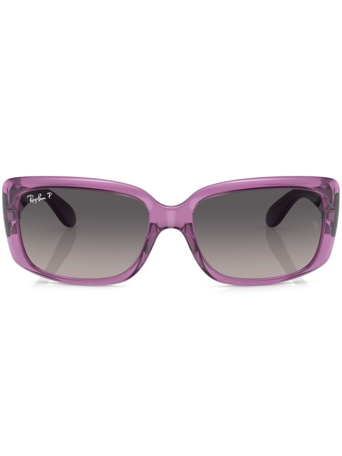 

Ray-Ban солнцезащитные очки в квадратной оправе, розовый