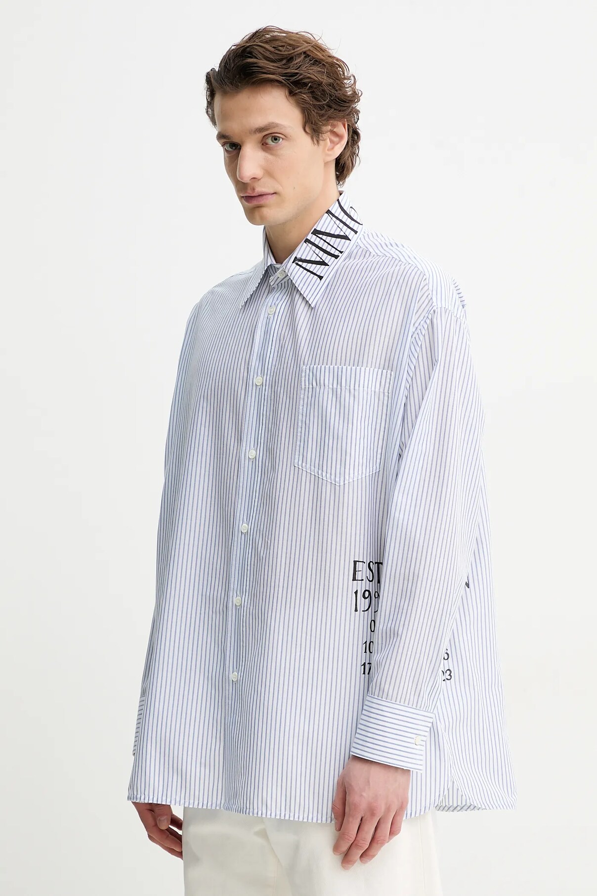 

Хлопковая рубашка Mm6 Maison Margiela, белый