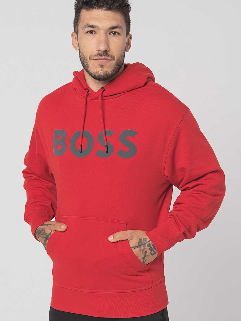 

Толстовка Hugo Boss WebasicHood, красный