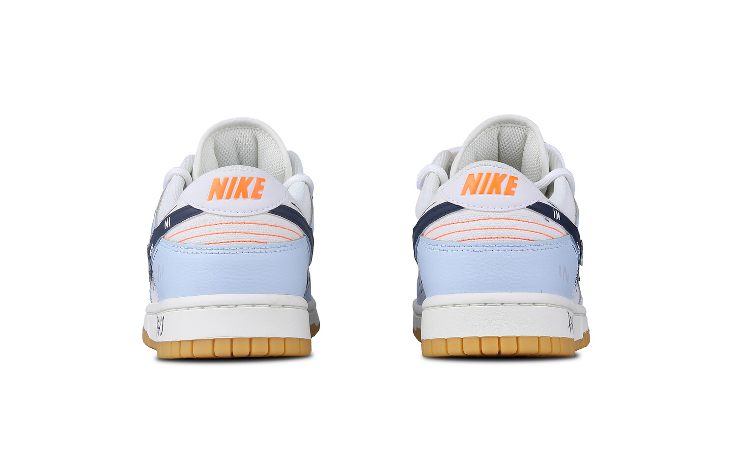 

Кроссовки Nike Dunk Skateboarding Shoes Unisex Low-top White/blue/black, голубой, Синий, Кроссовки Nike Dunk Skateboarding Shoes Unisex Low-top White/blue/black, голубой