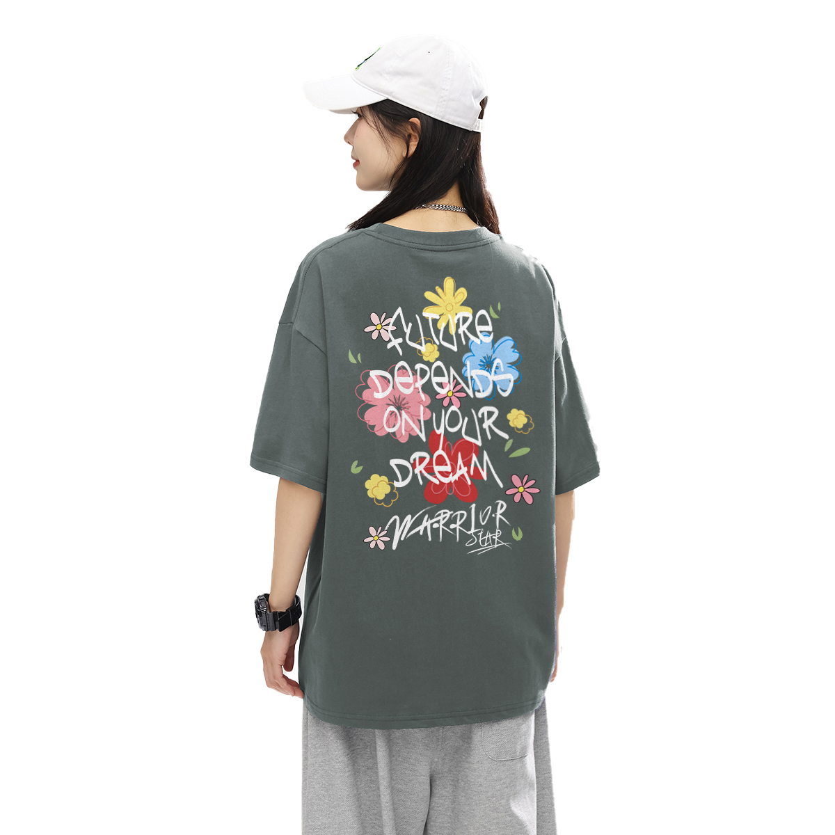 

Футболка женская WARRIOR, серый