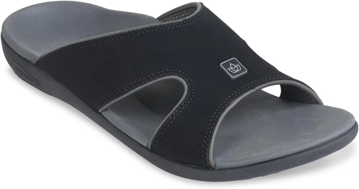 Шлепанцы Spenco Herren Kholo Plus Schiebe-Sandalen, Carbon Pewter