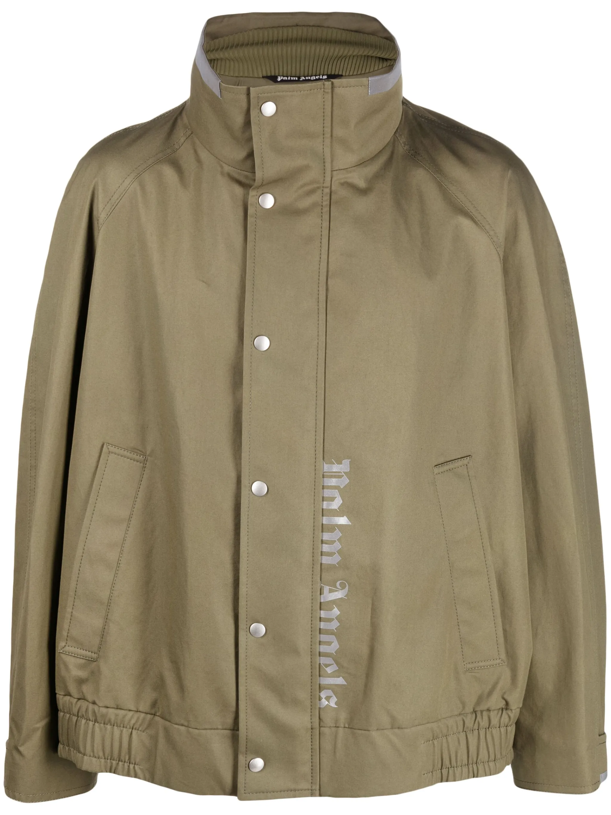 

Бомбер с логотипом Palm Angels, зеленый