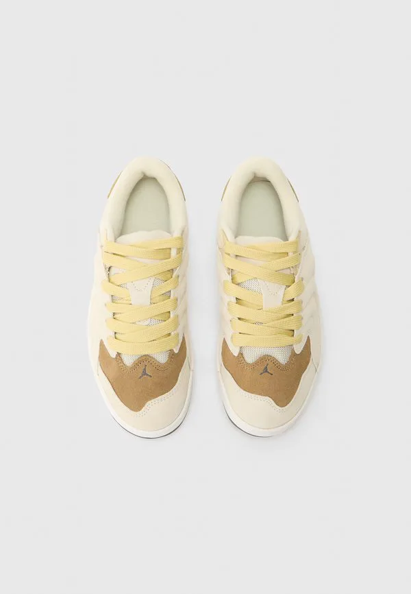 Кроссовки jordan session bg Jordan, Khaki/Wild Mango/Brown Kelp/Sail/Anthracite/Lt Lemon Twist — фото 4