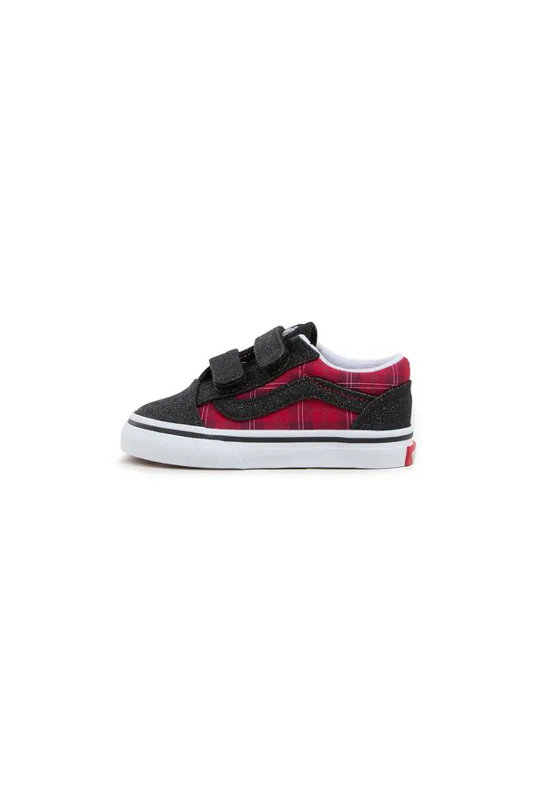 Детские туфли в стиле олдскул унисекс Vans, Dark Red