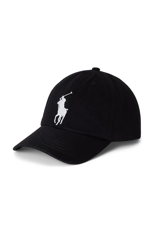 

Детская хлопковая бейсболка Polo Ralph Lauren, черный