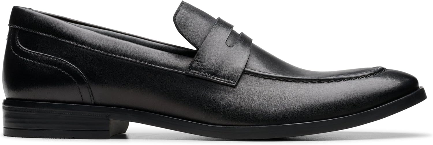 Мужские лоферы Clarks, черный — фото 2