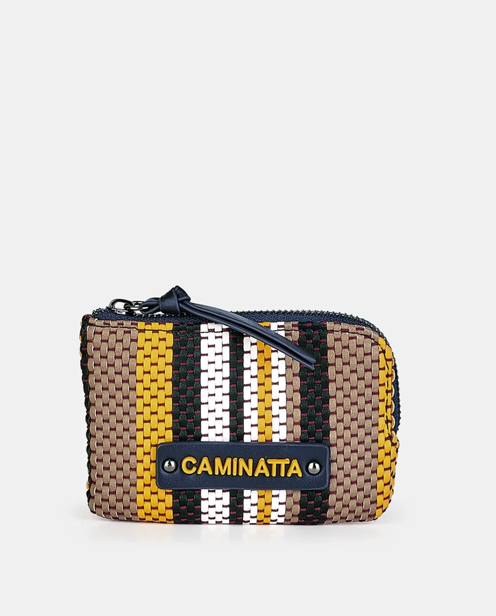 

Кошелек на молнии Caminatta, тёмно-синий