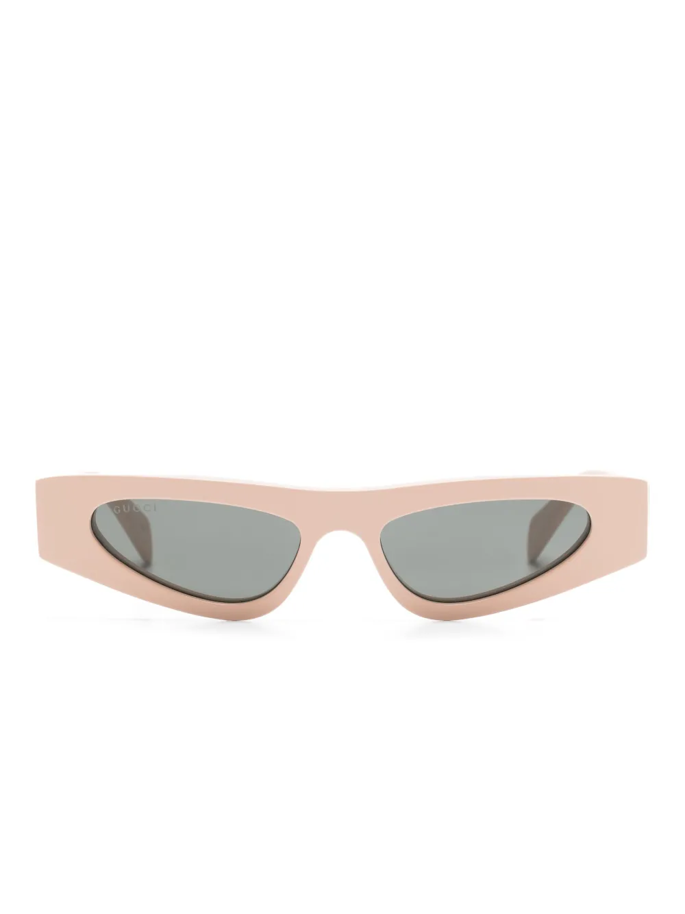 

Солнцезащитные очки в оправе 'кошачий глаз' Gucci Eyewear, розовый