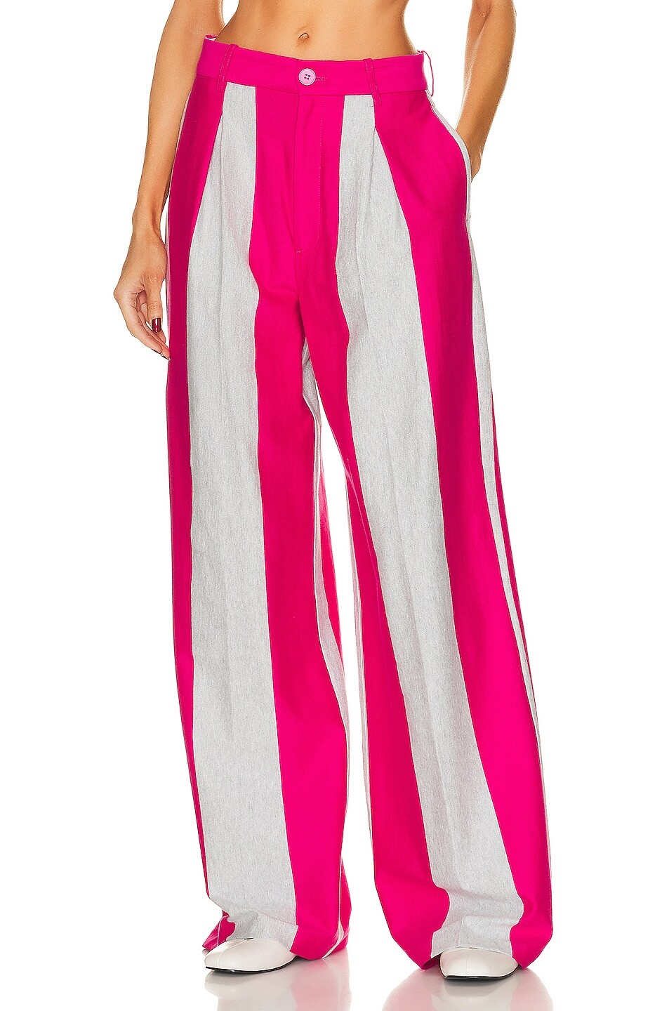 

Брюки Helsa Rugby Pleated, цвет Heather Grey & Pink