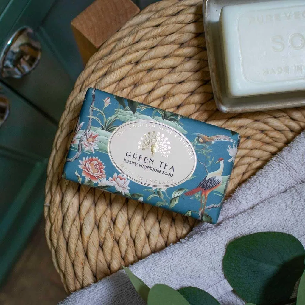 Мыло The English Soap Company Vintage Collection «Зеленый чай», 190 г The English Soap Company — фото 2