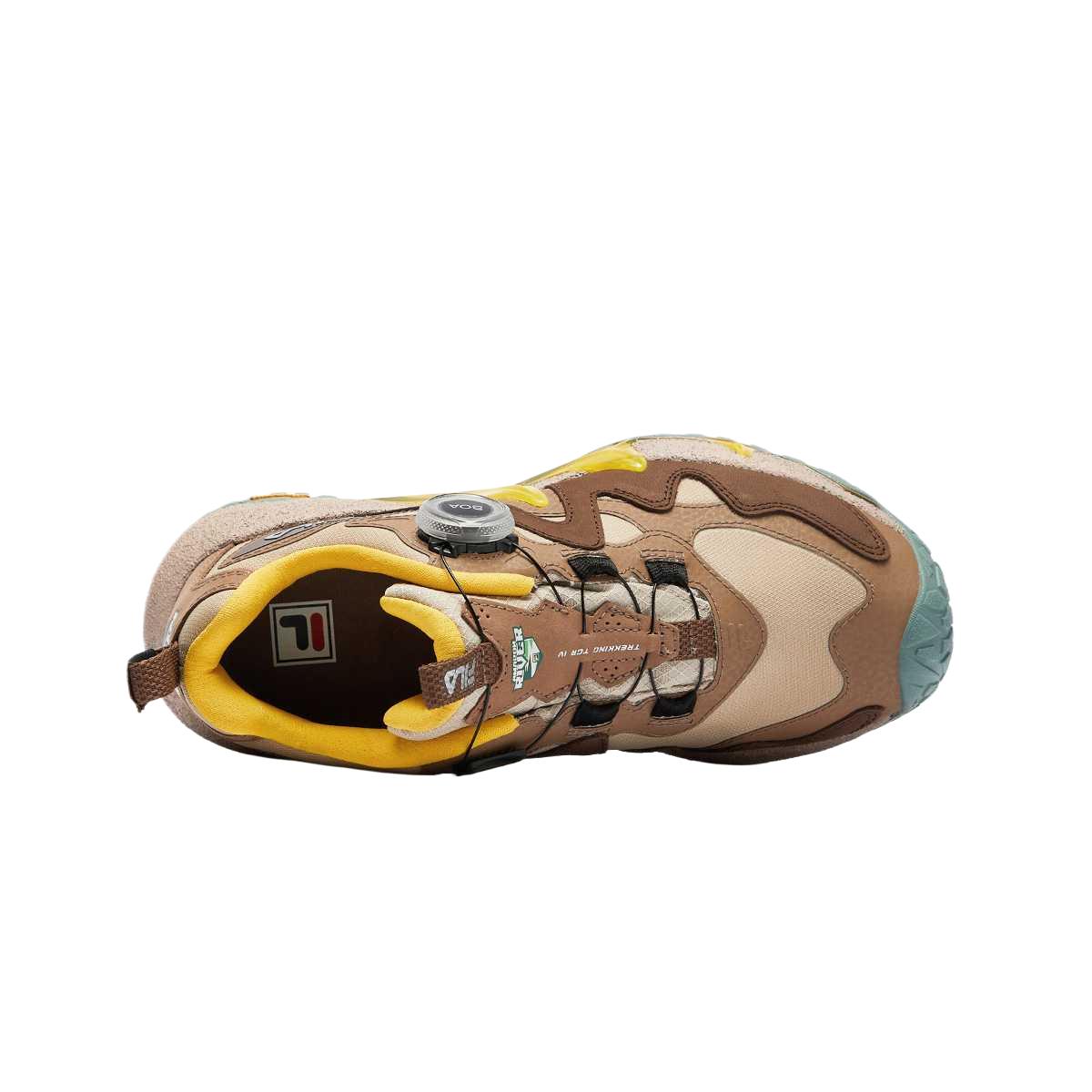 FILA KIDS Низкие детские повседневные кроссовки Mocha Chocolate Brown — фото 3