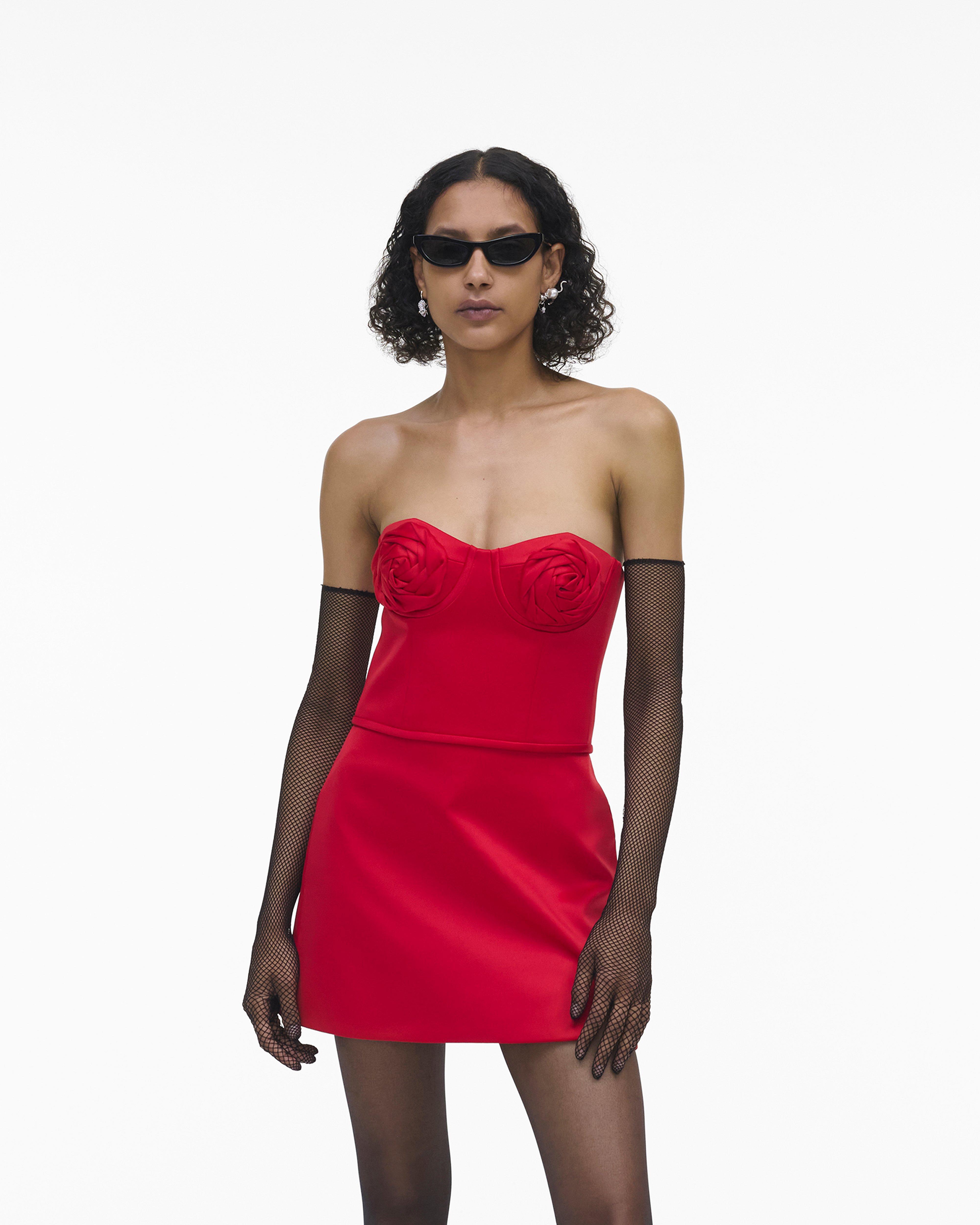 

Корсет «Атласная роза» Marc Jacobs, цвет Siren