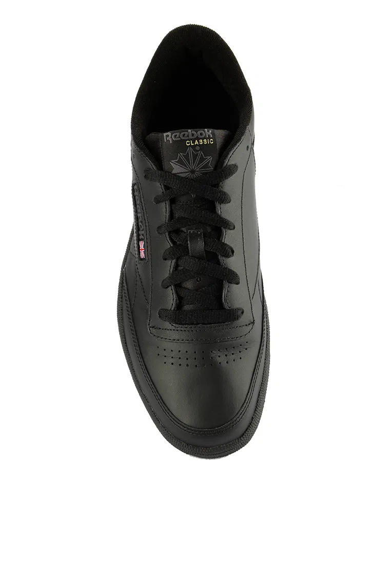 Кроссовки мужские, низкие, Club C 85, Reebok, черный/угольный — фото 4