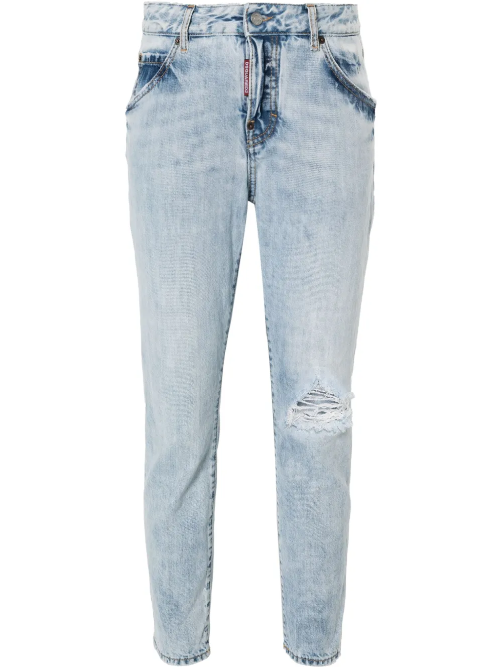 

Джинсы Cool Girl узкого кроя DSQUARED2, синий
