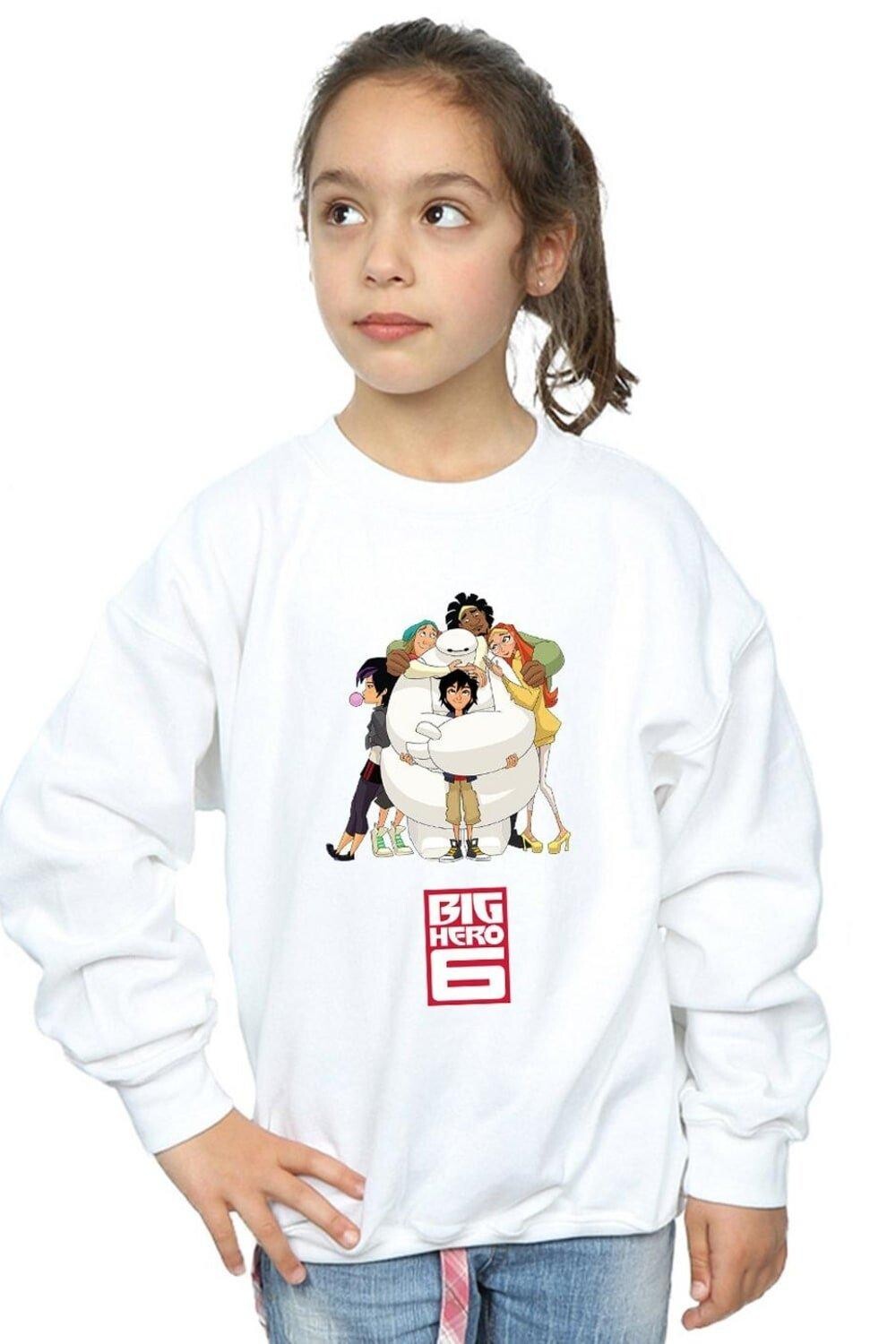 

Толстовка Baymax Hug Big Hero 6, белый