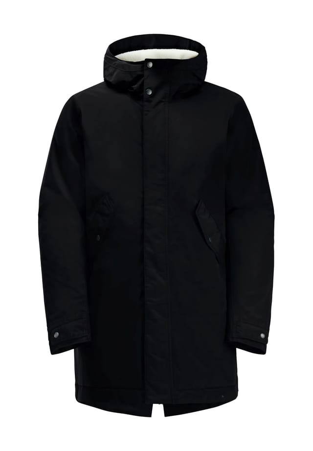 

Парка "Талфорст" с капюшоном воротником-стойкой Jack Wolfskin, черный