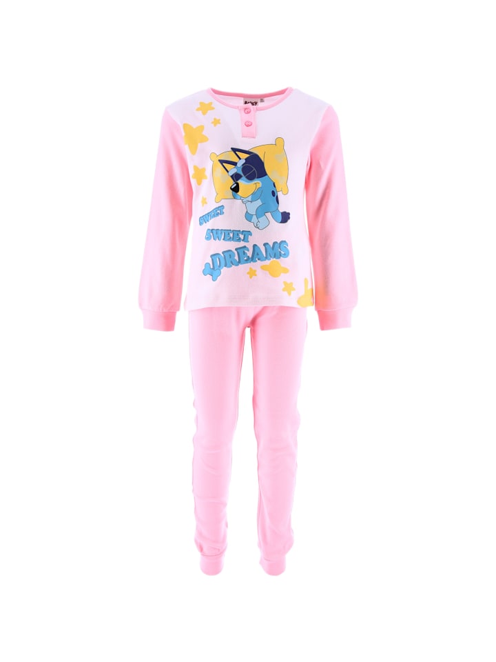 

Bluey Пижама Блюи розового цвета