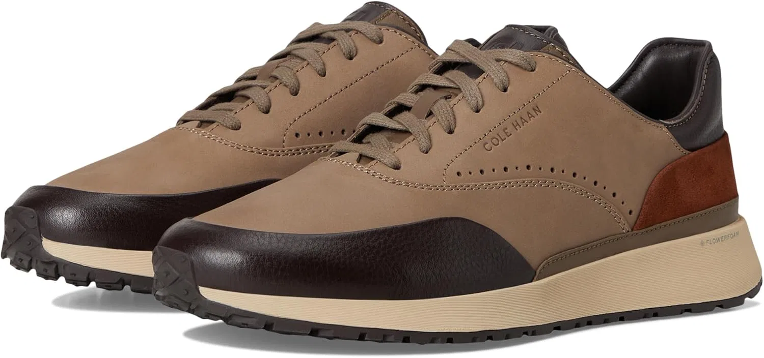 Кроссовки Cole Haan Luxe Mile, Irish Coffee Nubuk Dark Chocolate Oat