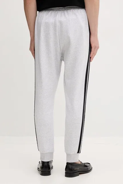 Спортивные штаны с меланжевым узором Essentials Adidas, серый — фото 3