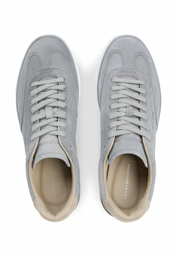 Роскошные кроссовки с тисненым логотипом Tommy Hilfiger, Universal Grey — фото 3