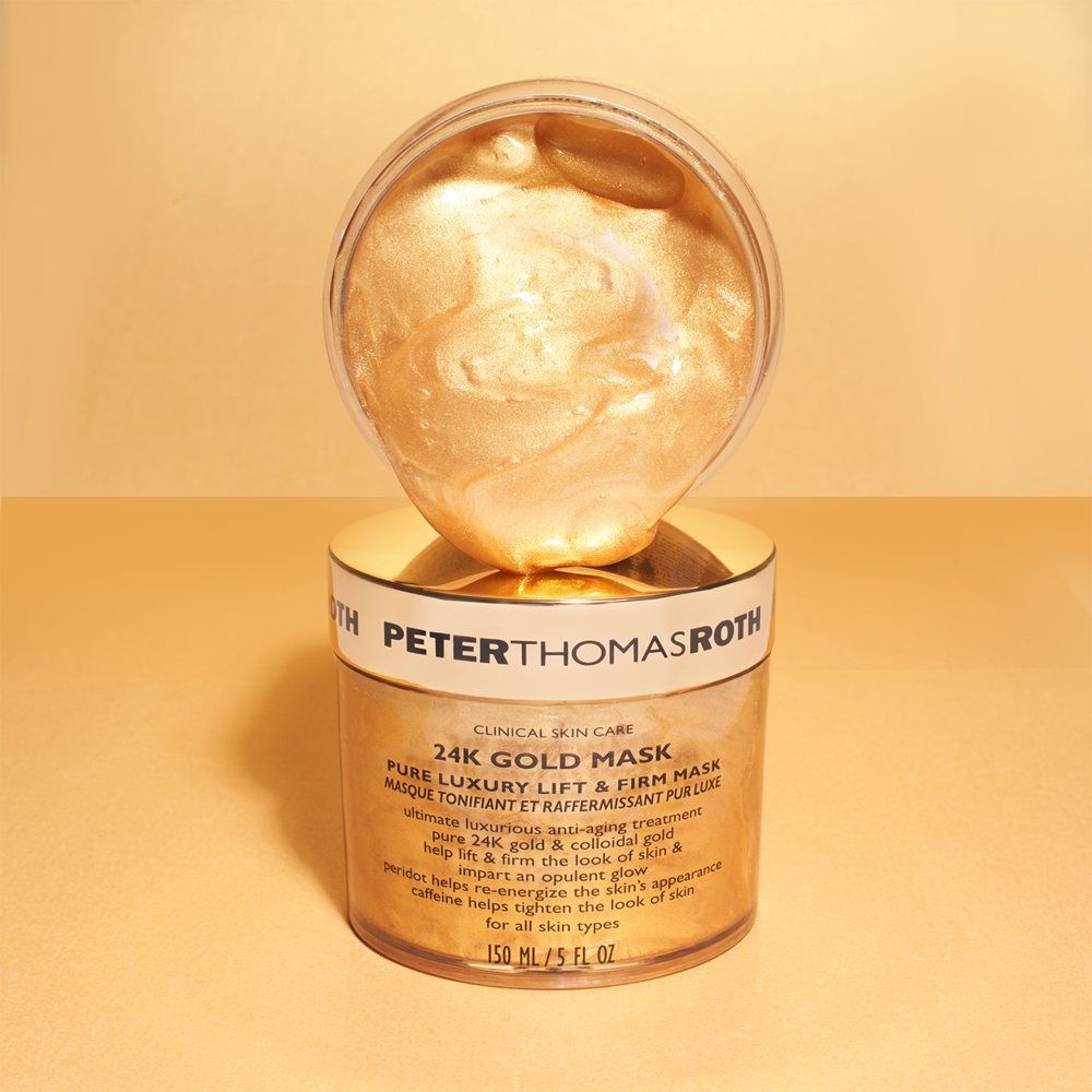 Маска для лица Peter Thomas Roth — С -каратным золотом, роскошная укрепляющая с укрепляющим эффектом, 150 мл — фото 3