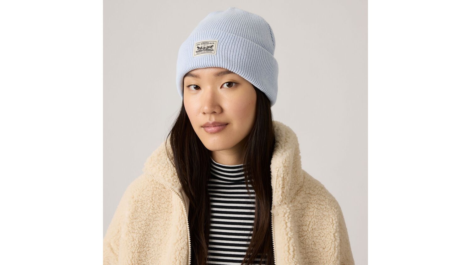 

Шапочка-бини с нашивками Levi's, Kentucky Blue - Blue