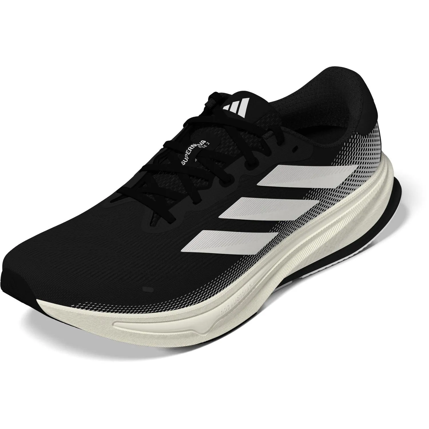 Женские кроссовки Supernova Rise 2 для бега по дороге adidas, Core Black/Zero Met/Crystal — фото 4