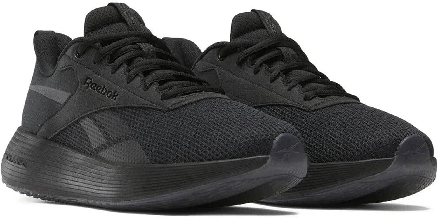 Кроссовки Reebok Unisex DMX Comfort + без шнурков, Cblack Pugry3 Cdgry7 — фото 4