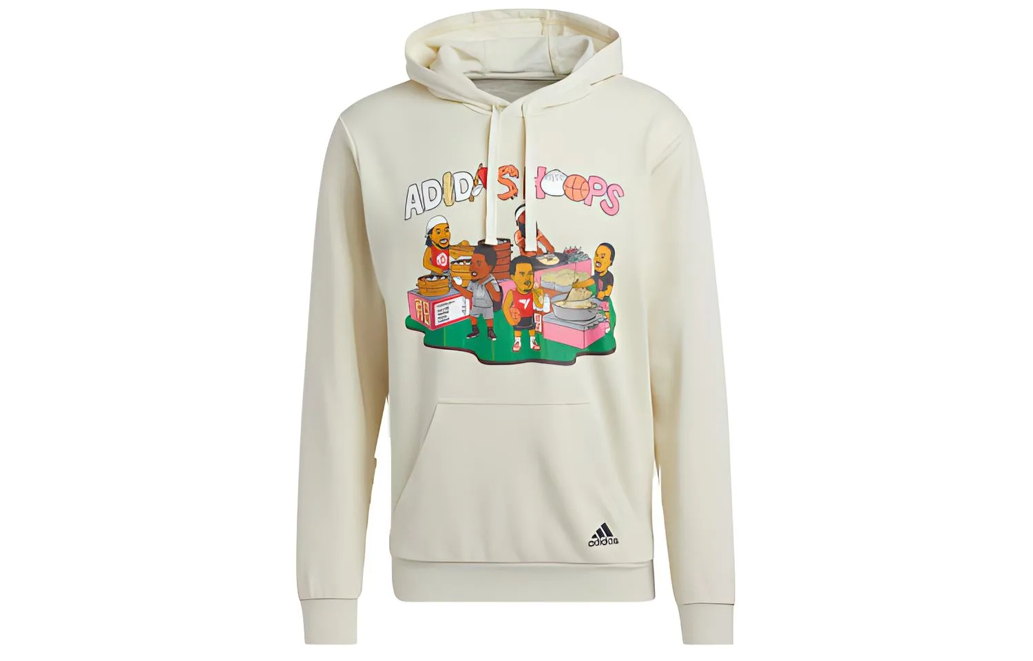 Adidas Толстовка мужская Sandstorm Soil с капюшоном, умеренная посадка, Regular