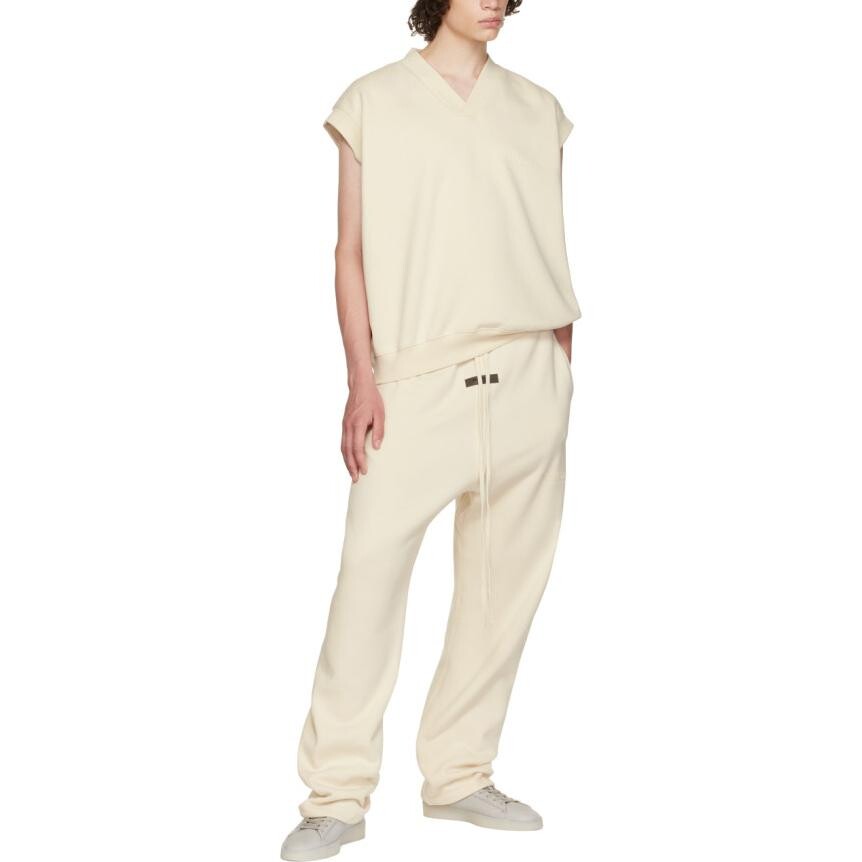 Жилет мужской яичная скорлупа белый Fear Of God Essentials, цвет Eggshell White — фото 3