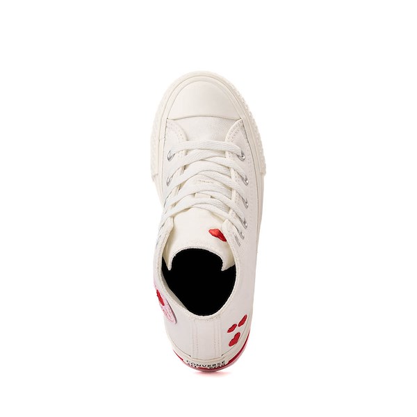 Кроссовки Converse Chuck Taylor All Star Lift Love Me Lots High-Top Sneaker, белый — фото 2