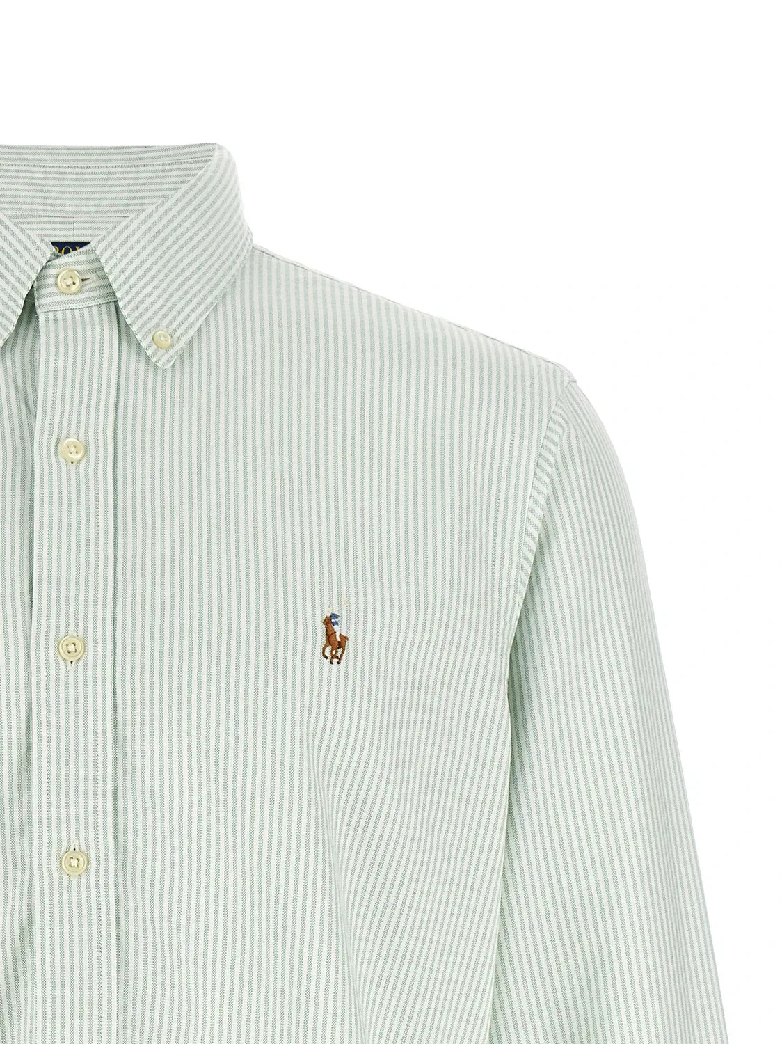 Рубашка на пуговицах Polo Ralph Lauren, зеленый — фото 3