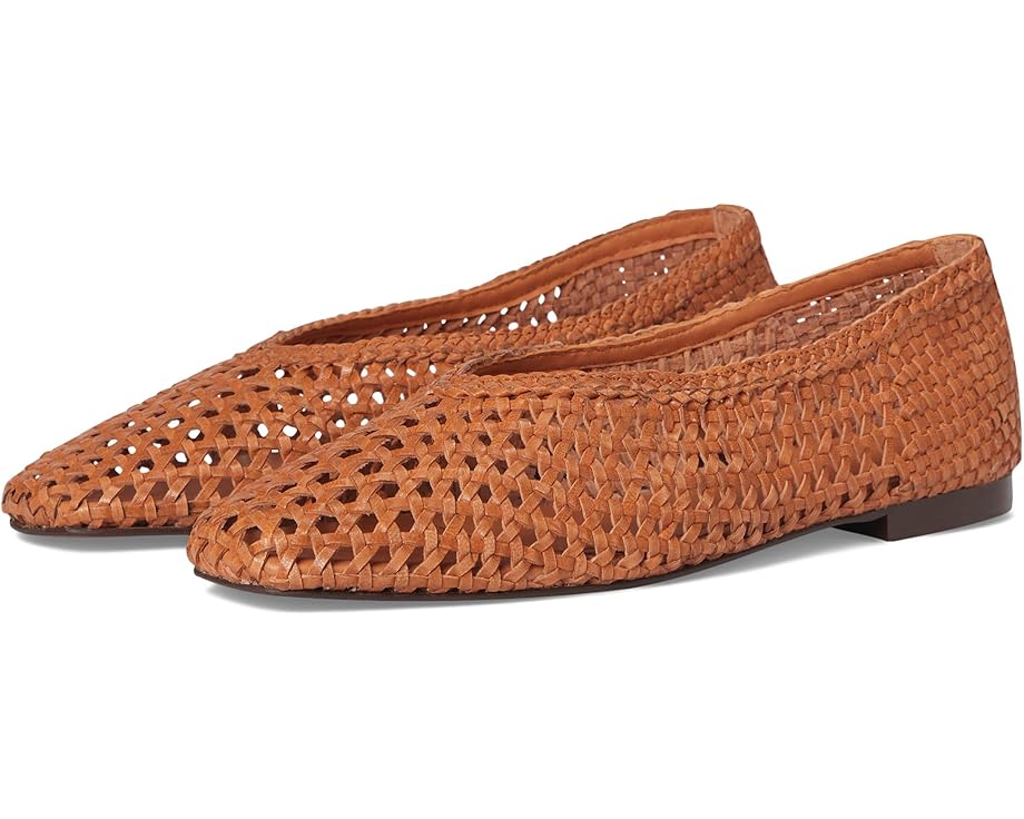 Балетки Madewell Sage Ballet Flat - Woven, цвет Baked Clay