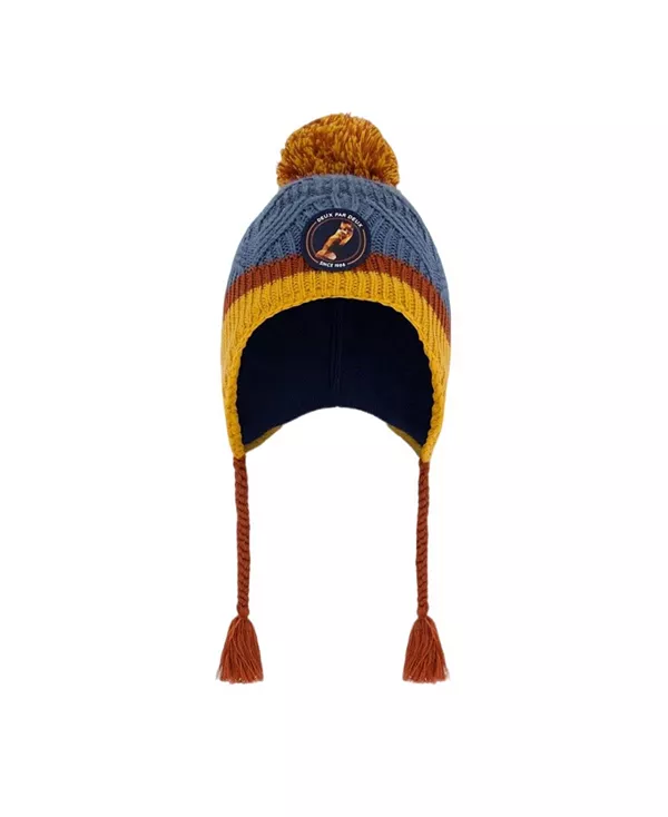 

Перуанская вязаная шапка для мальчиков - детская Deux Par Deux, мультиколор