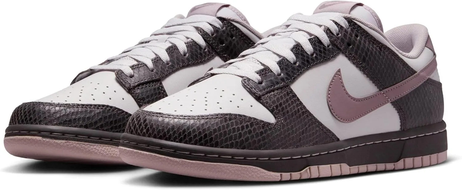 Мужские скейтбордистские кроссовки Nike Dunk Low Retro, коричневый/темно-серый — фото 3