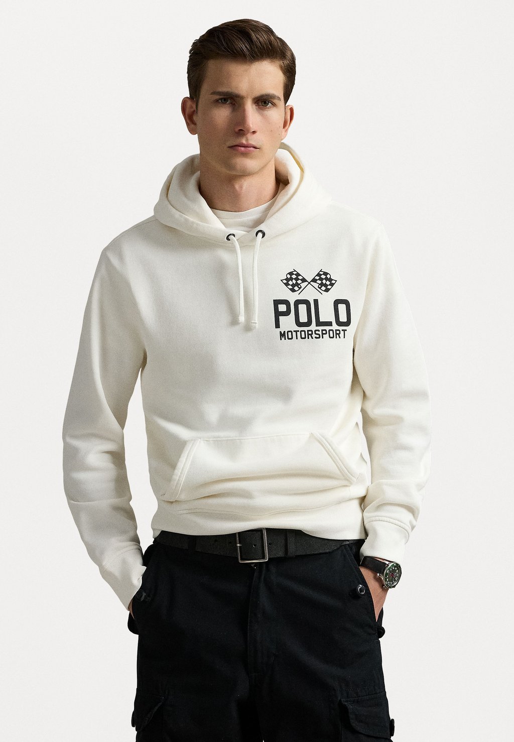 

Толстовка LONG SLEEVE con cappuccio Polo Ralph Lauren, белый