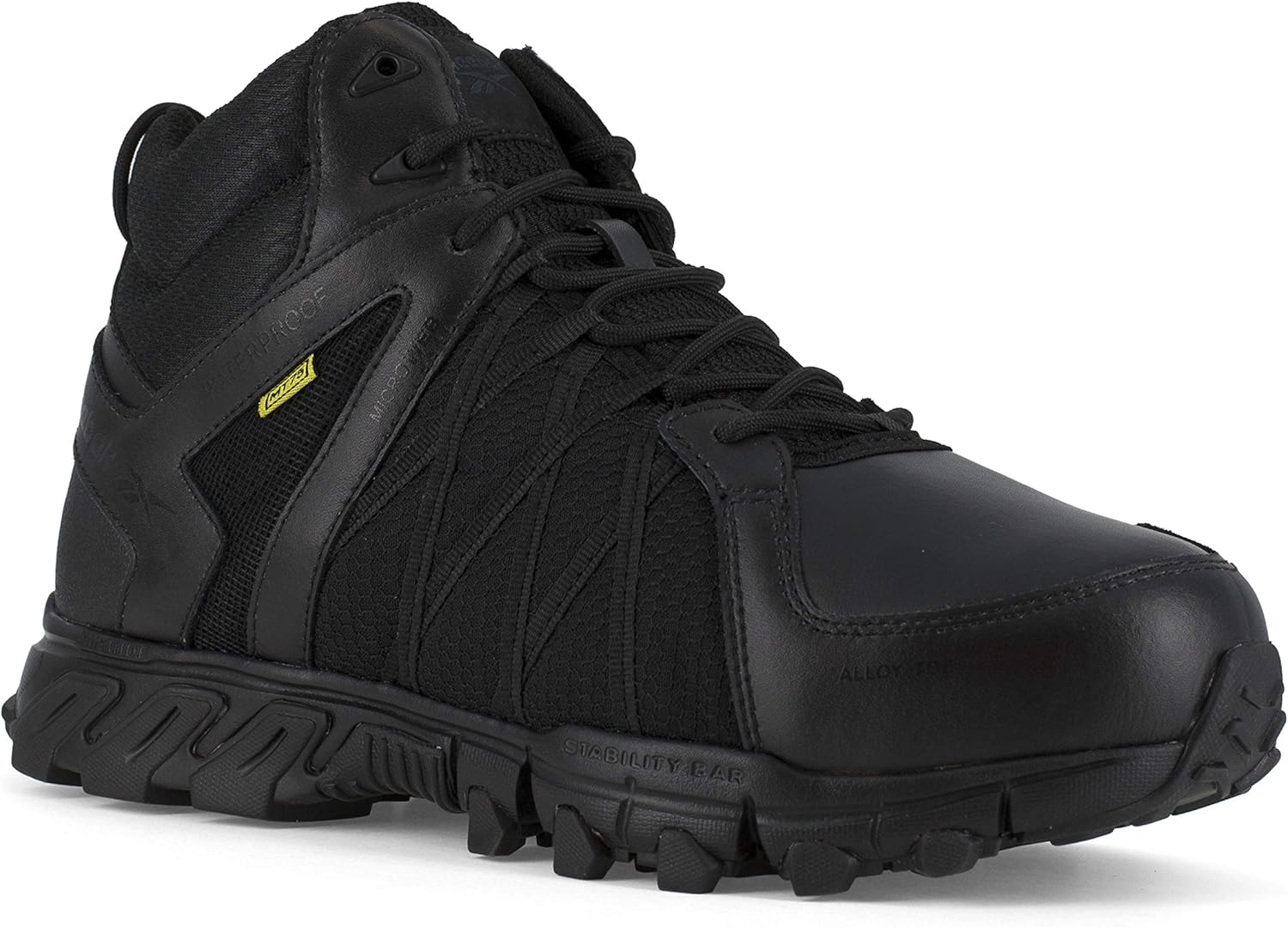 

Мужские рабочие кроссовки Reebok Trailgrip с защитным металлическим носком, черный