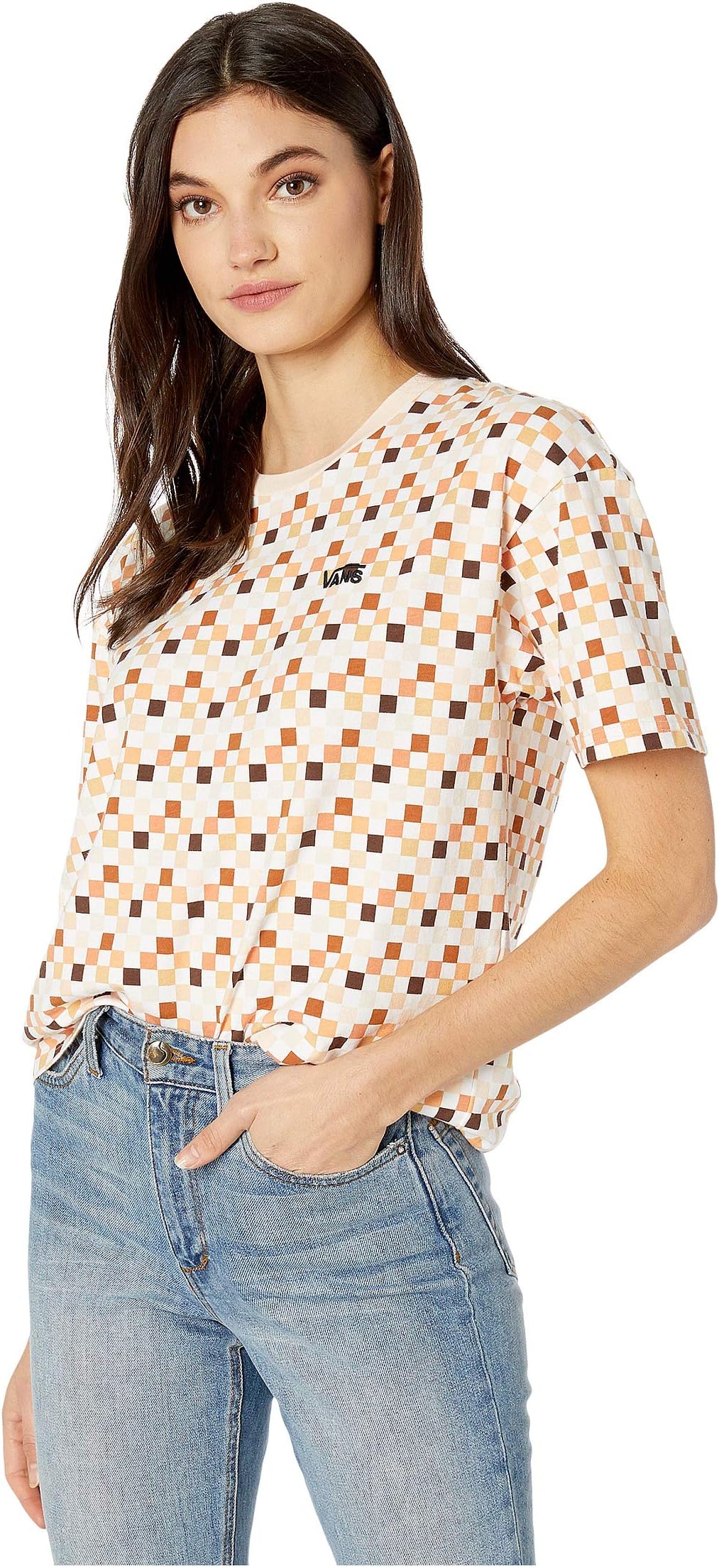 

Футболка Vans BCA Oversized Tee, цвет BCA/Crème de Peche