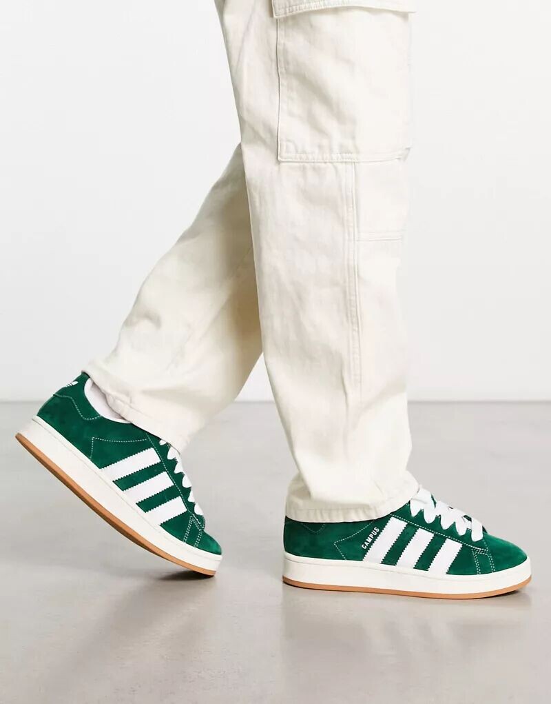 adidas Originals - Campus - Темно-зеленые кроссовки 00-х годов — фото 4
