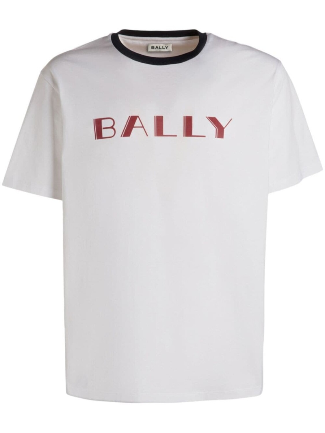 

Футболка Bally из органического хлопка с логотипом, белый