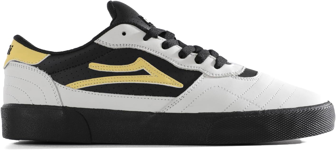 

Мужские низкие кеды для скейтбординга Lakai Cambridge, белый/черный
