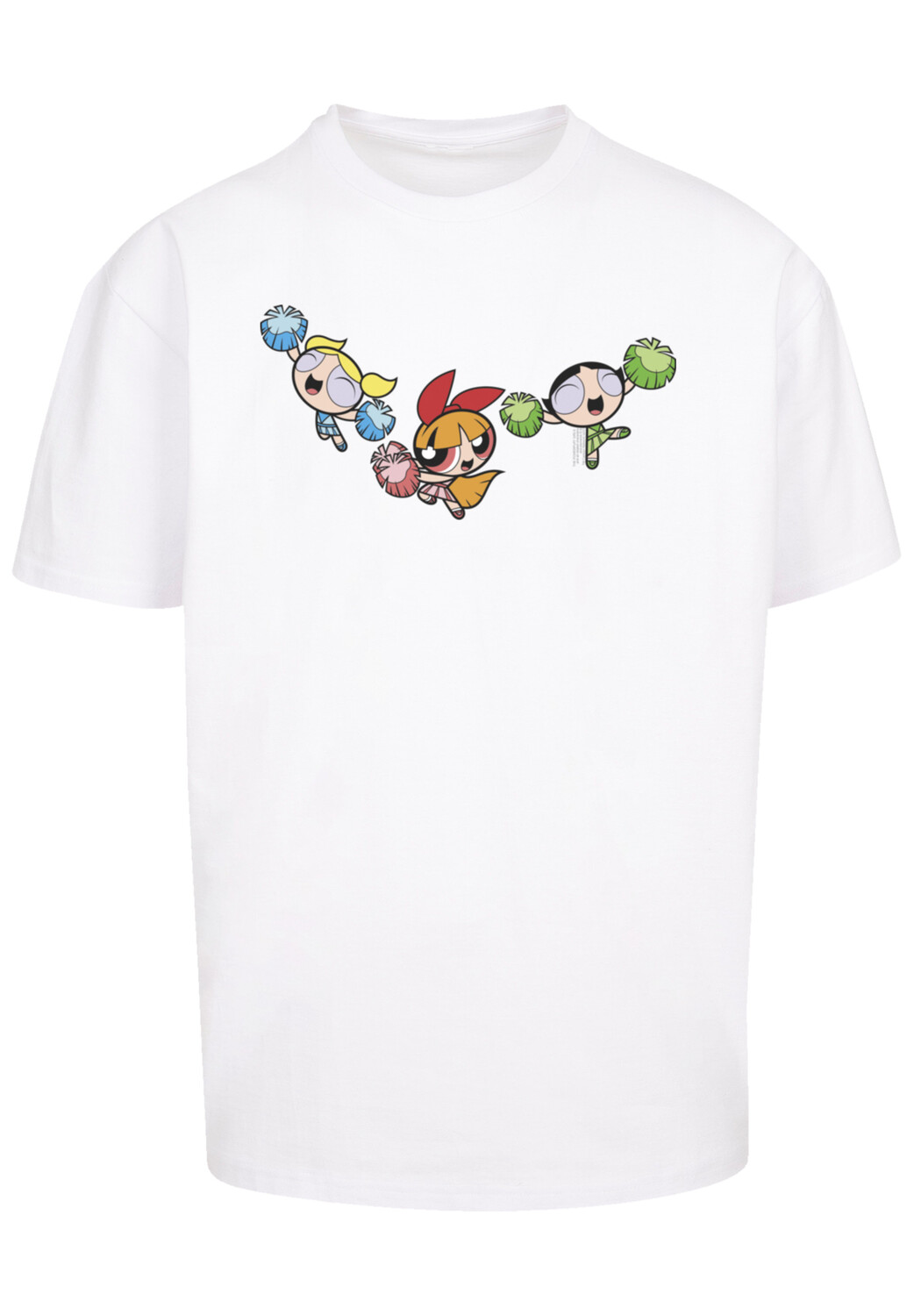 

Футболка F4NT4STIC Powerpuff Girls Cheerleaders, белый