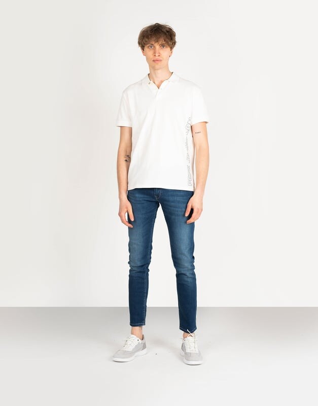

Benson мужская рубашка-поло Pepe Jeans, белый