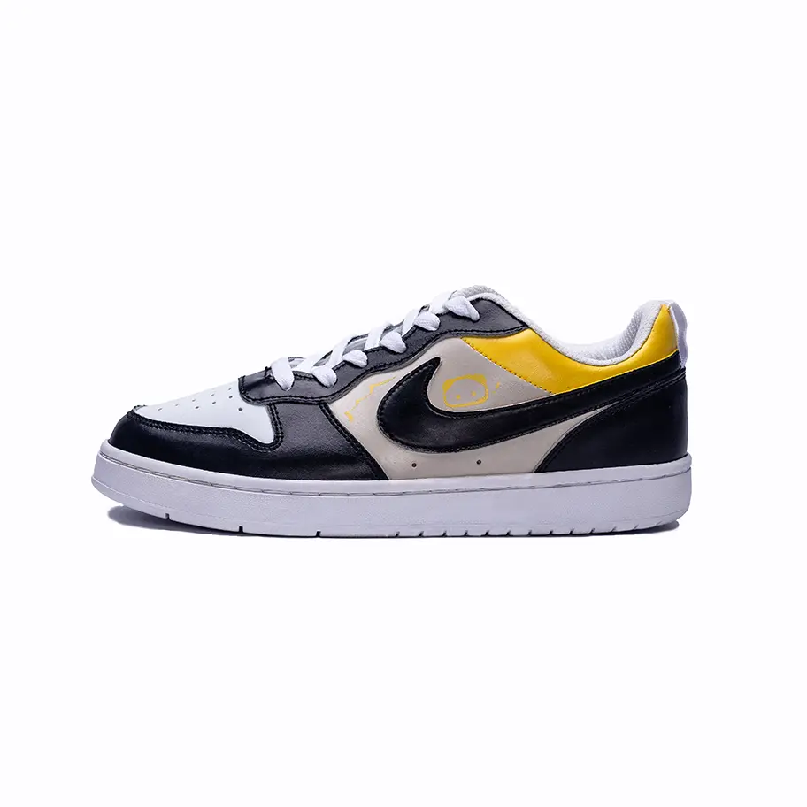 

Детские скейтерские кроссовки Court Borough для младших школьников Nike, черный