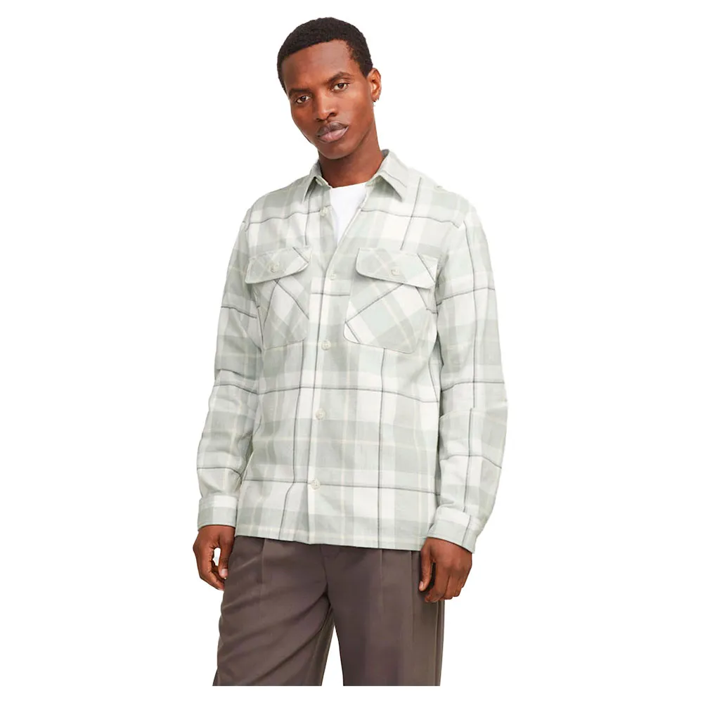 

Верхняя рубашка Jack & Jones Raymond Spring Check, зеленый
